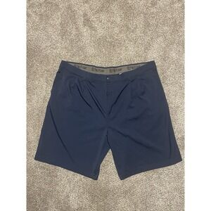 Mens Pro Tour Golf Shorts Pleated Blue Excellent Size 46 Athletic Performance